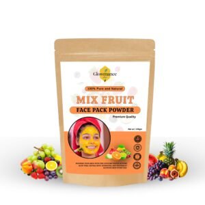 Glowmance Mix Fruit Face Pack Powder – 100 gm